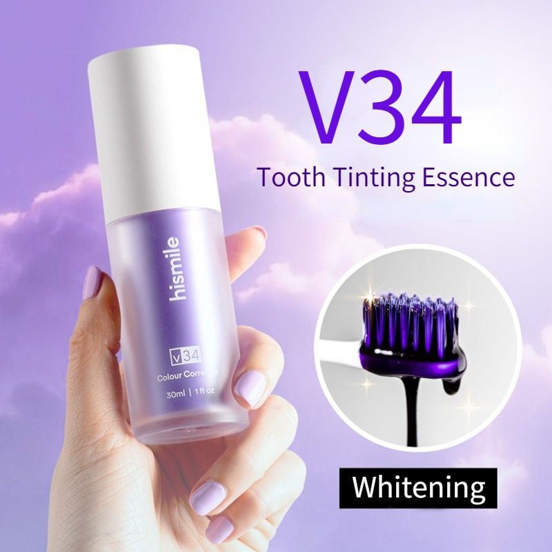 Hismile V34 Colour Corrector Serum – Teeth Brightening (30ml)